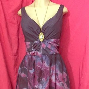 Beautiful floral high-low dress.